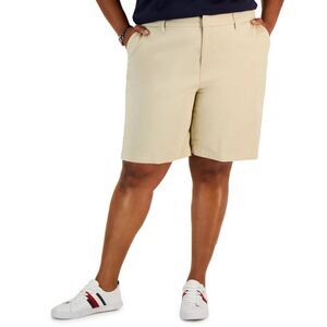 Tommy Hilfiger Women's Plus Sz Shorts 24W Size Hollywood Bermuda